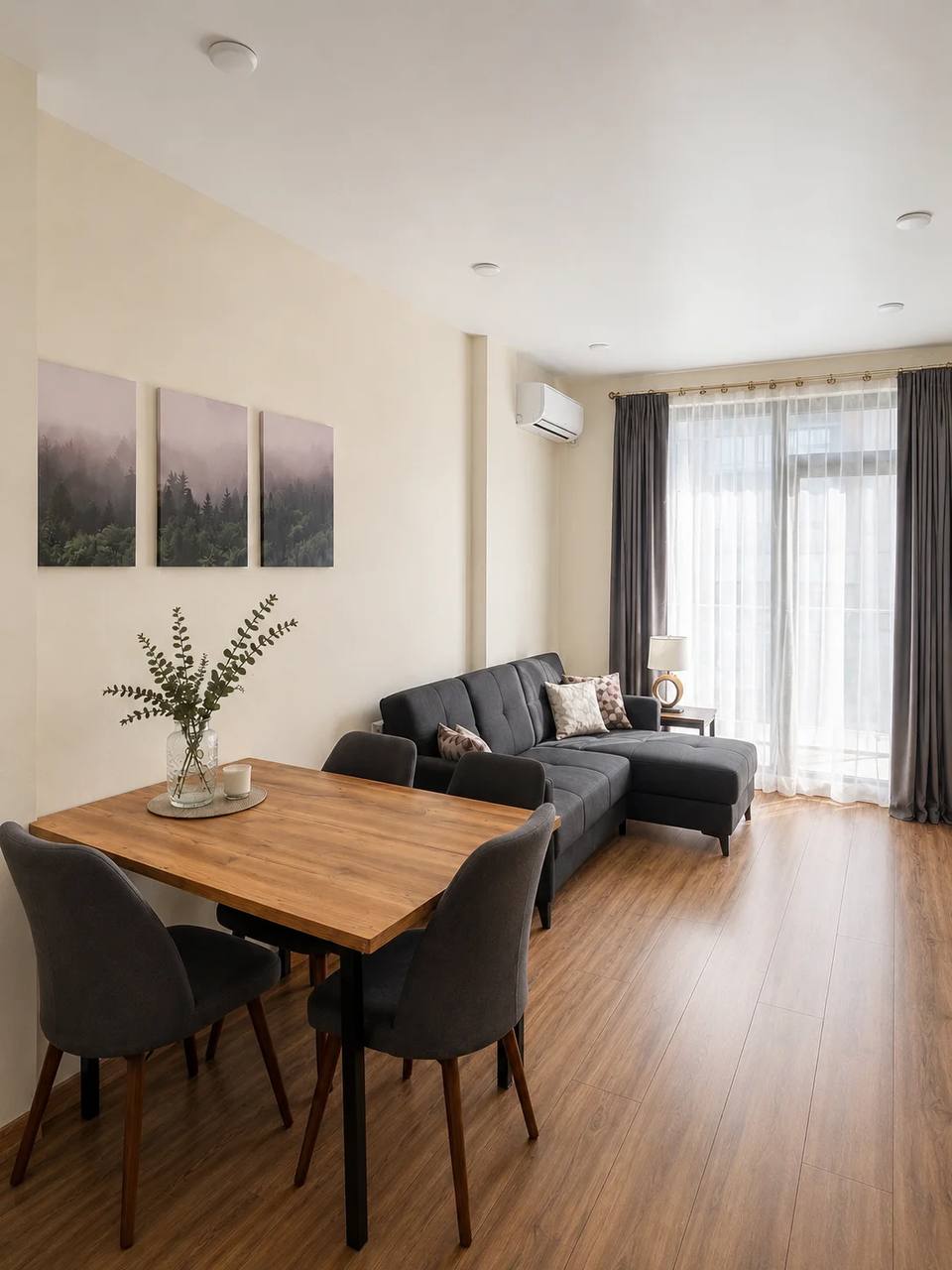 Apartment · 1 bedroom · Batumi — Living room